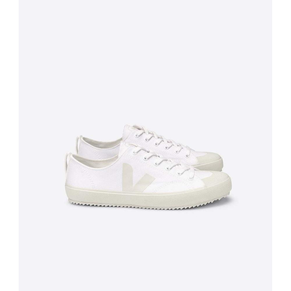 Women\'s Veja NOVA CANVAS Shoes White | SG 478EBC